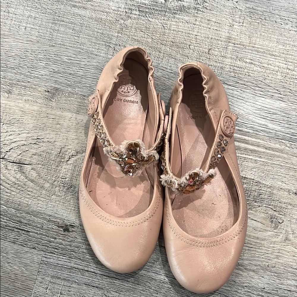 Tory Burch Women's Pink Ballet Flats